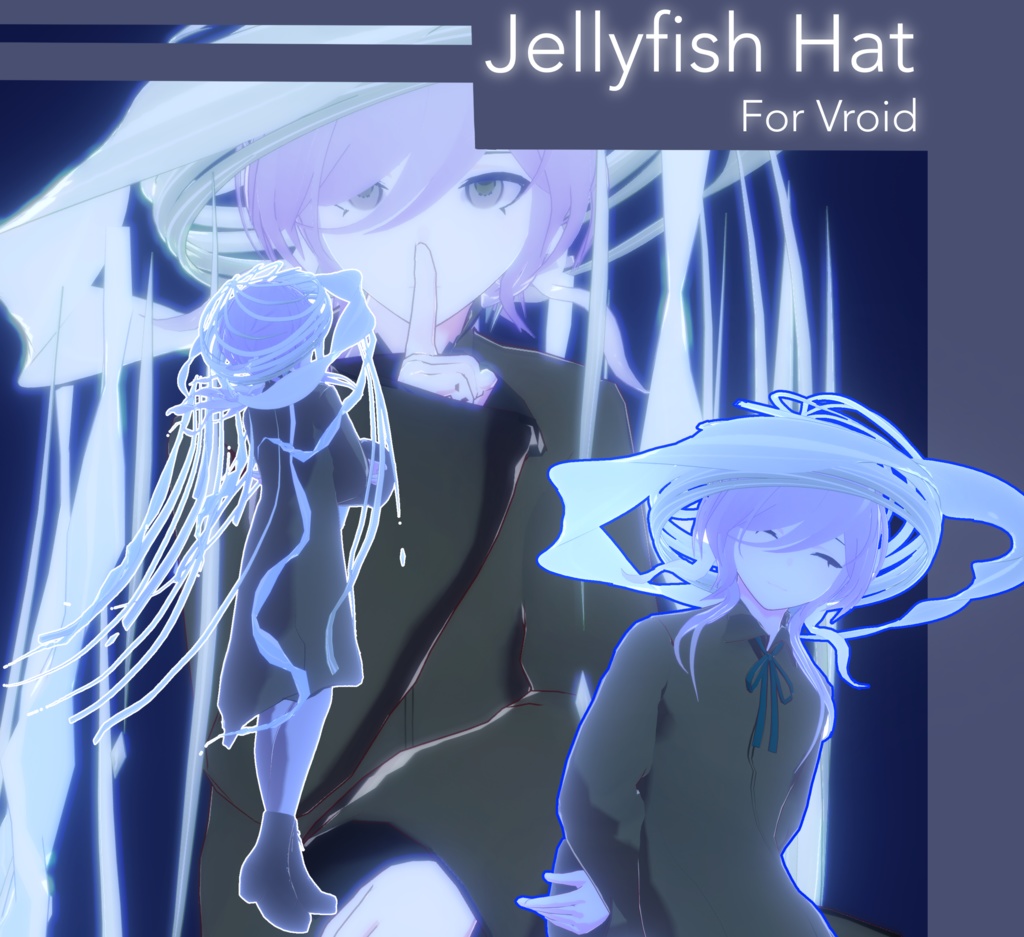 [VRoid] Jellyfish hat