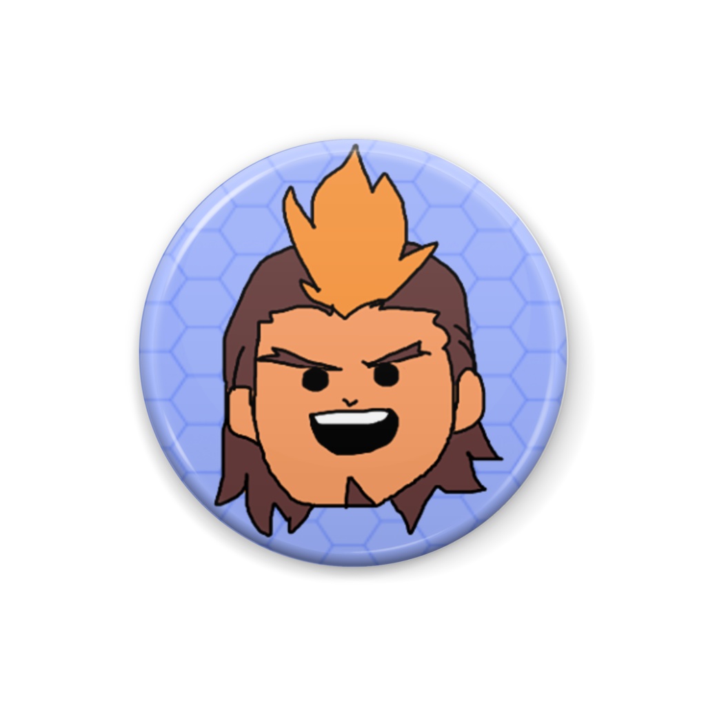 いなじゃぱ缶バッジ雷電