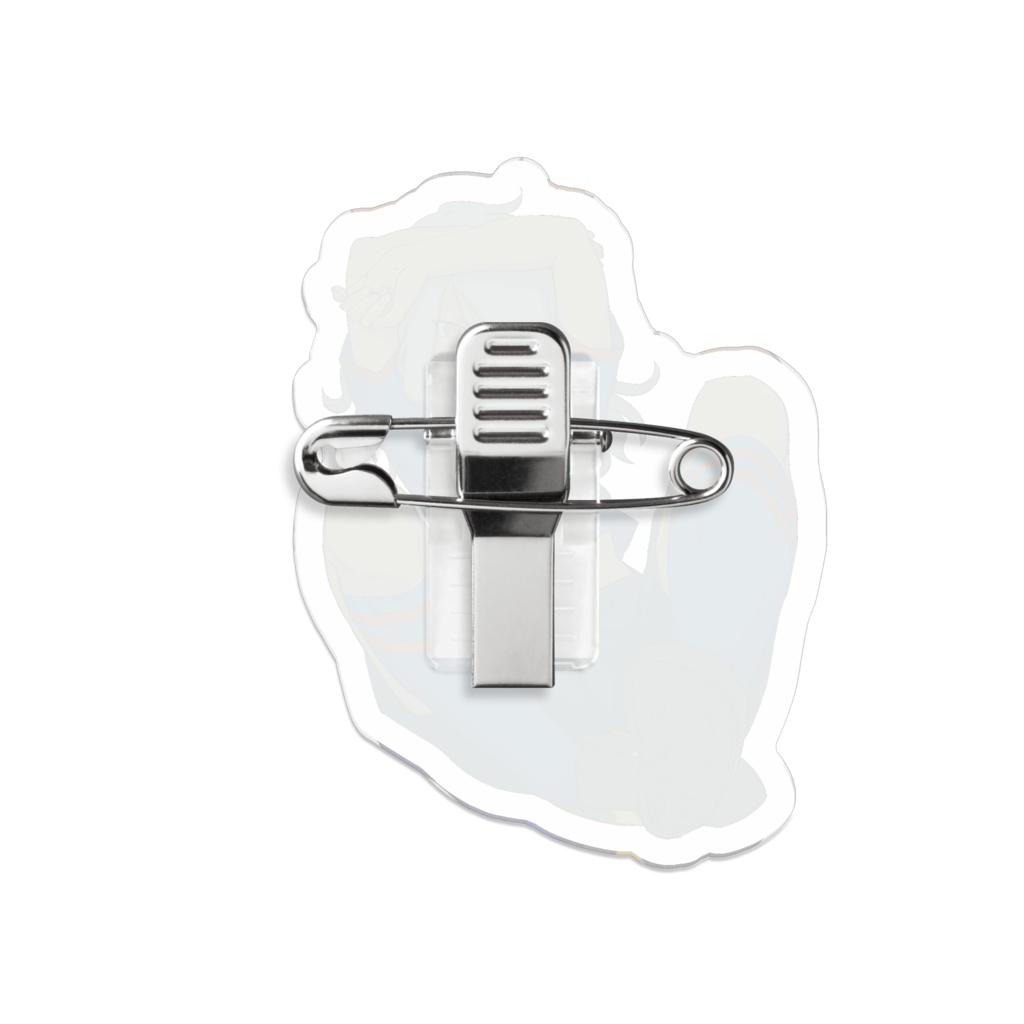 詰め込み灰崎アクリルバッジ