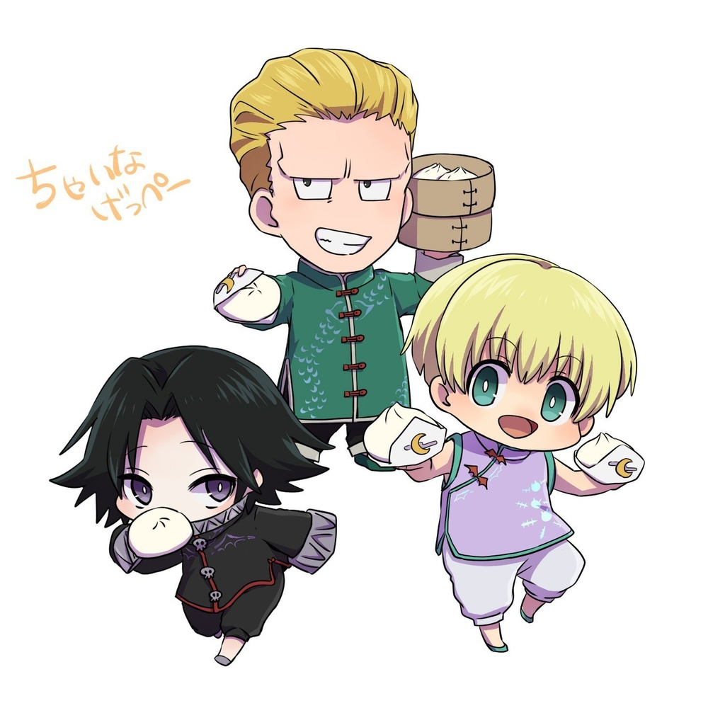 チャイナ月餅アクキー フィンクス