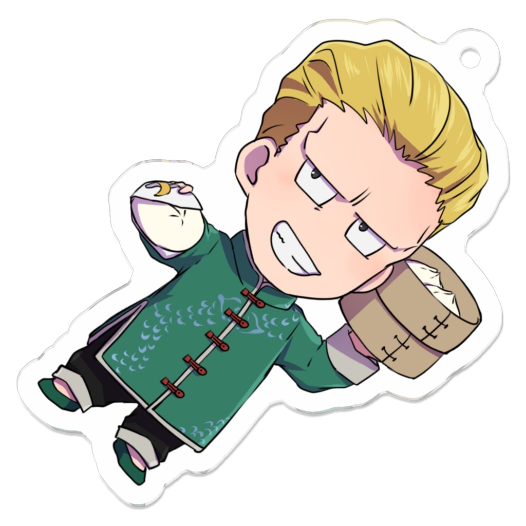 チャイナ月餅アクキー　フィンクス