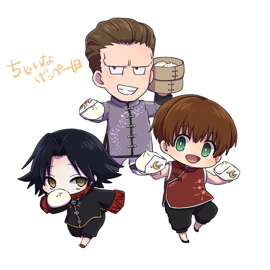 チャイナ月餅アクキー フィンクス(旧)