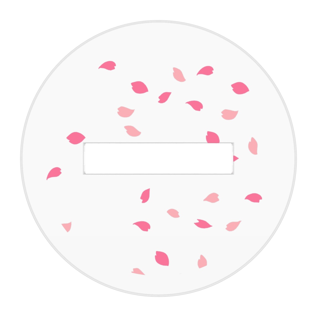 お頭と左の翼の軽装アクリルスタンド