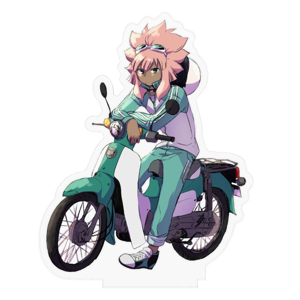 カブ乗り綱海アクリルフィギュア