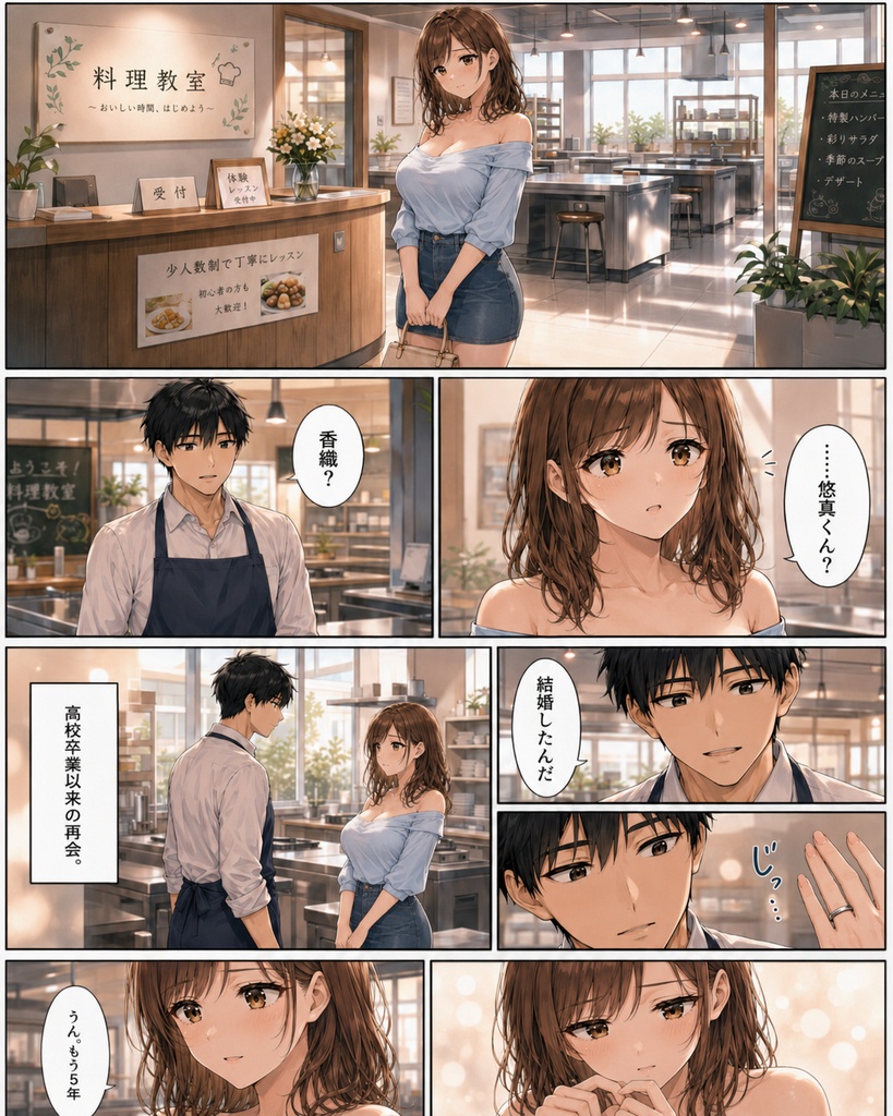 料理教室の境界線