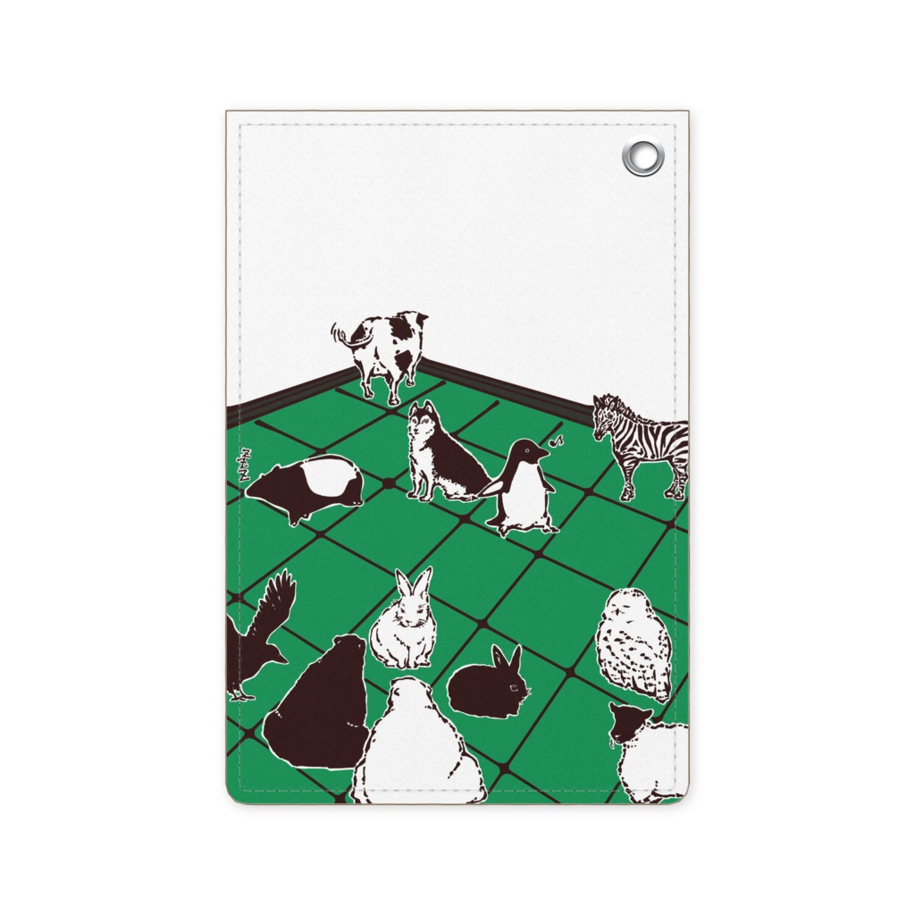 【パスケース】しろくろ