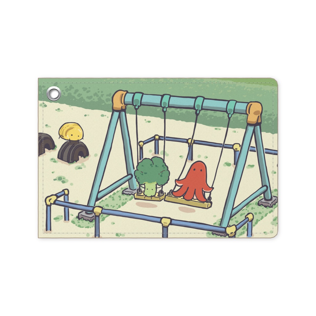 【パスケース】ぶらんこ