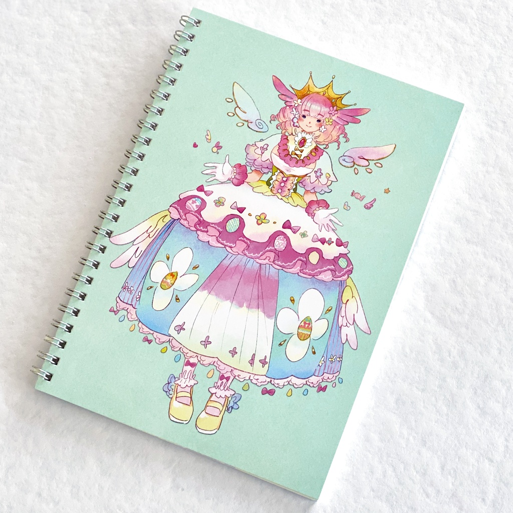 リングノートA5「ふわゆめドレス」