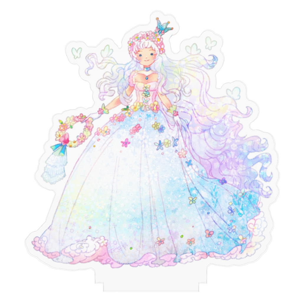 アクリルフィギュア「小花のプリンセス」