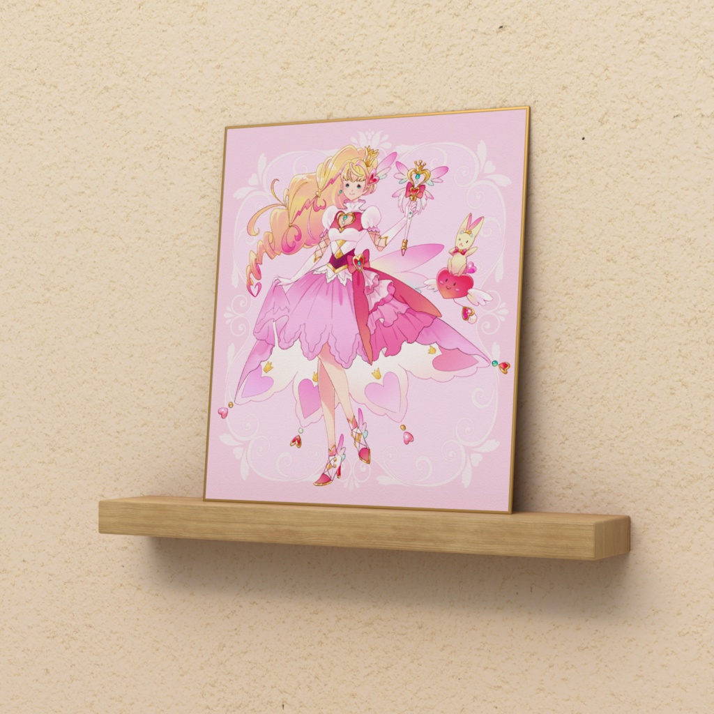色紙「魔法少女なプリンセス」
