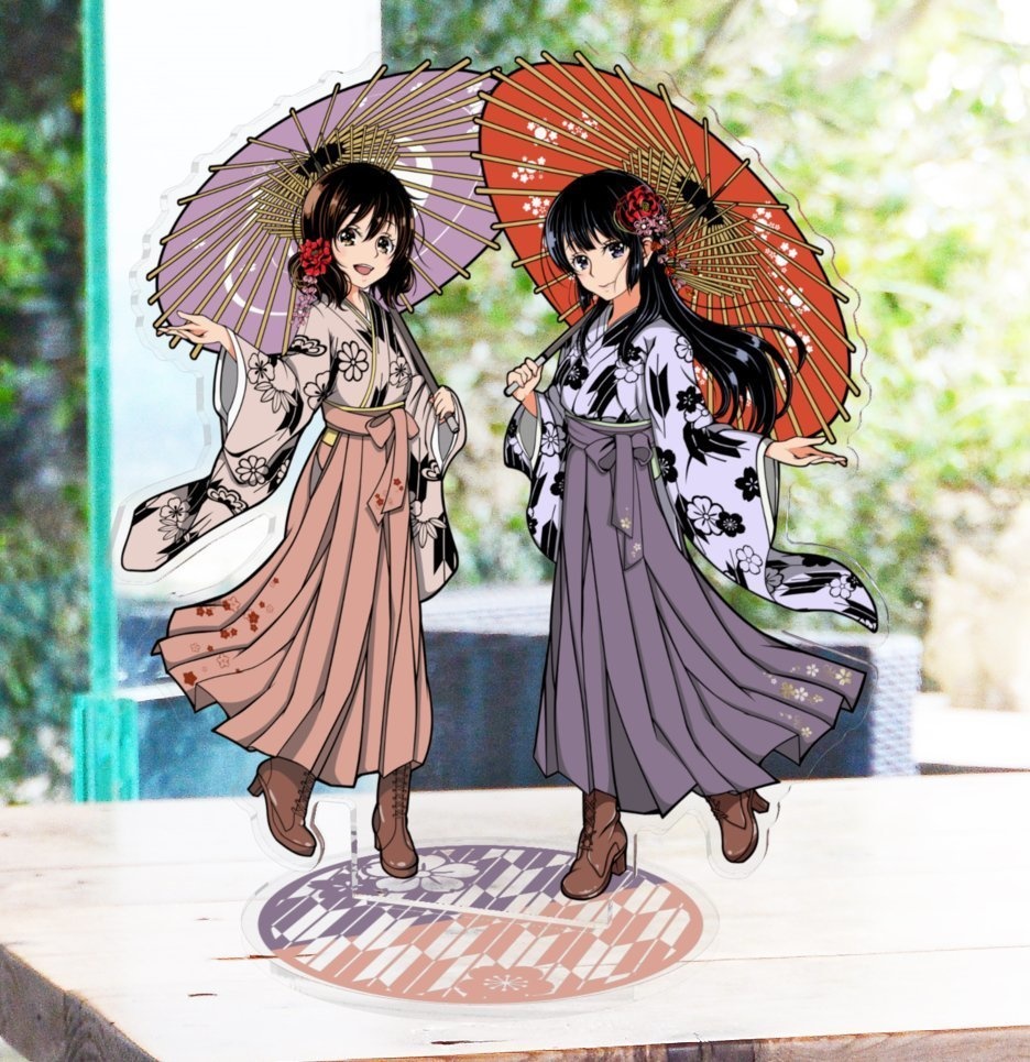 くみれい袴アクリルスタンド 黄前久美子 高坂麗奈