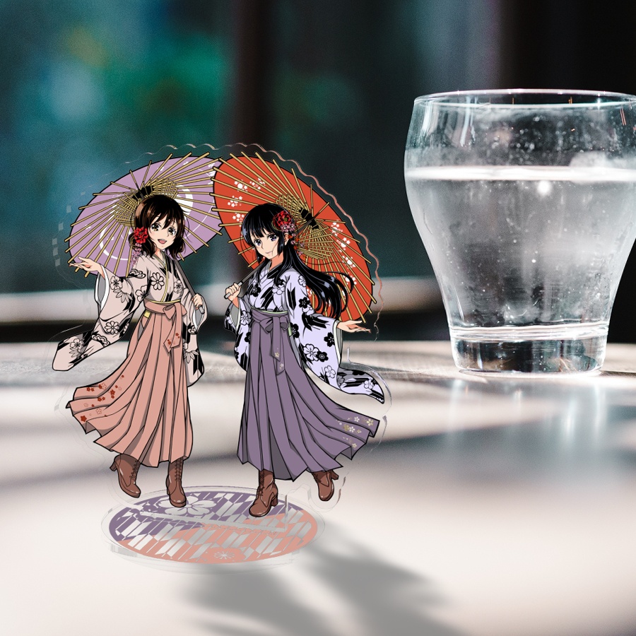 くみれい袴アクリルスタンド 黄前久美子 高坂麗奈