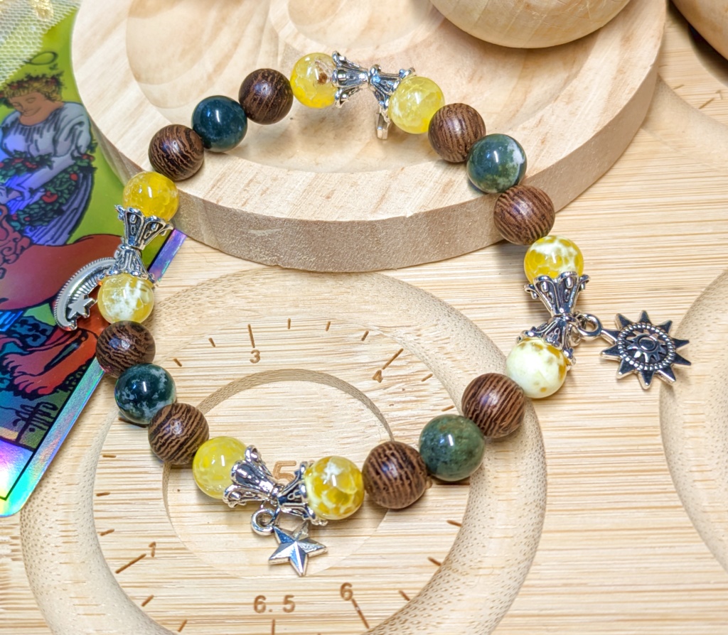 【ブレスレット】Twilight Axis【ハンドメイド】