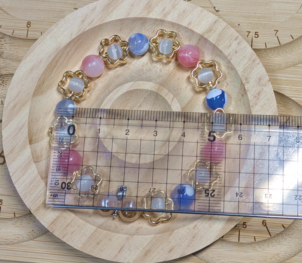 【ブレスレット】Pastel Halo【ハンドメイド】