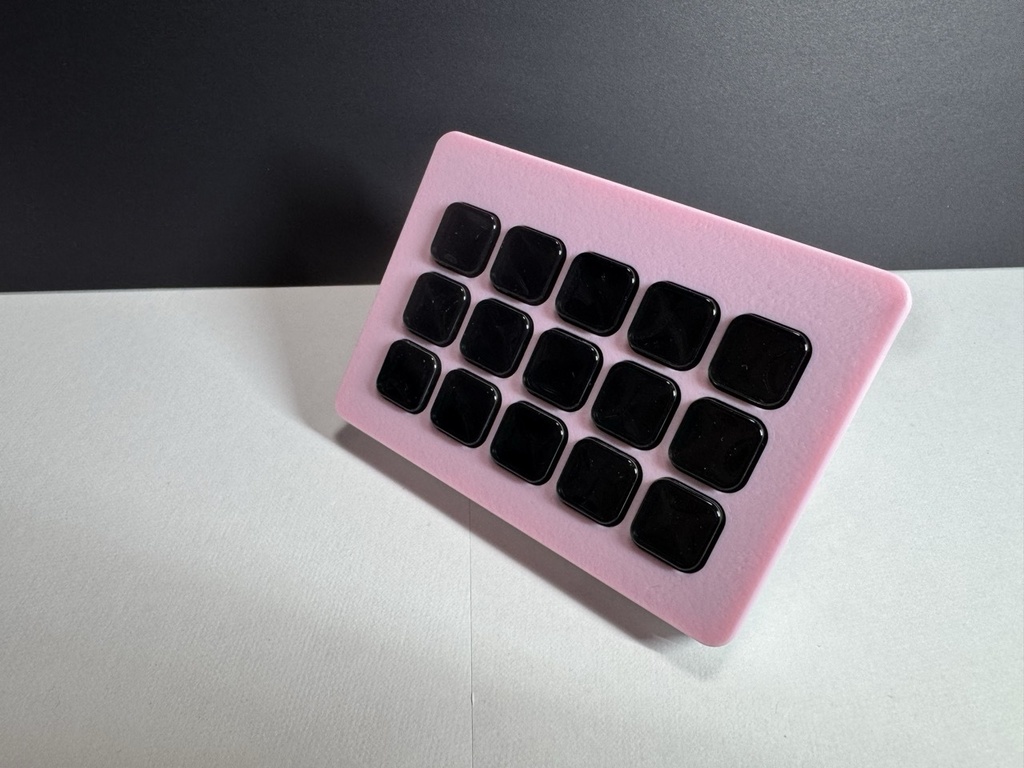 Elgato Stream Deck MK.2用フェイスプレート+バックプレート