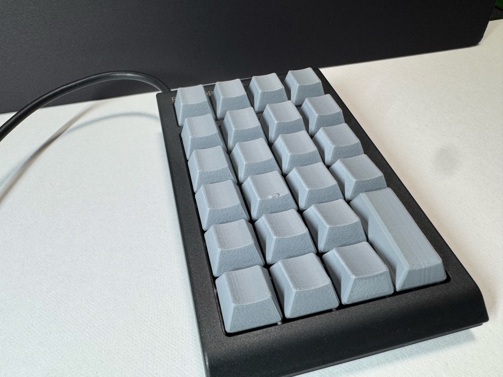 REALFORCE RT1用 東プレ軸互換 テンキー キートップ グレー