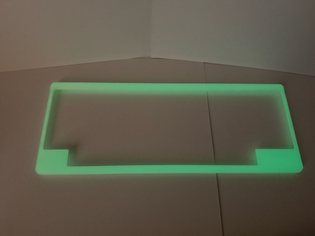 (英語配列)HHKB Professional用 フェイスプレート 化粧カバー 外枠