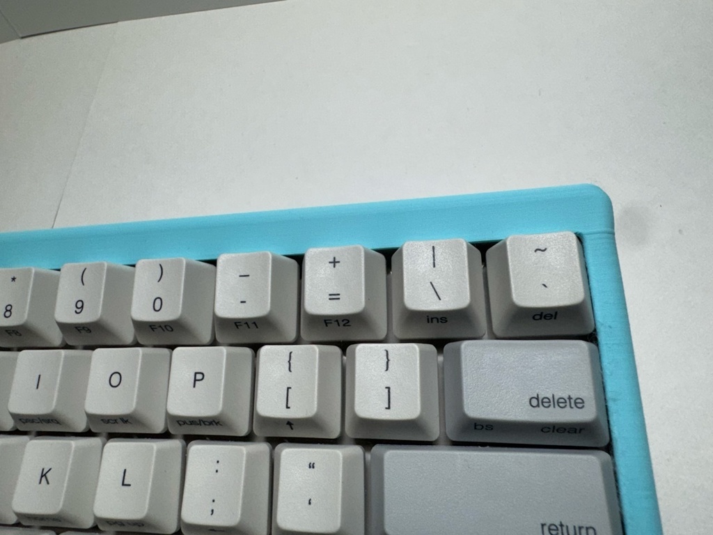 (英語配列)HHKB Professional用 フェイスプレート 化粧カバー 外枠