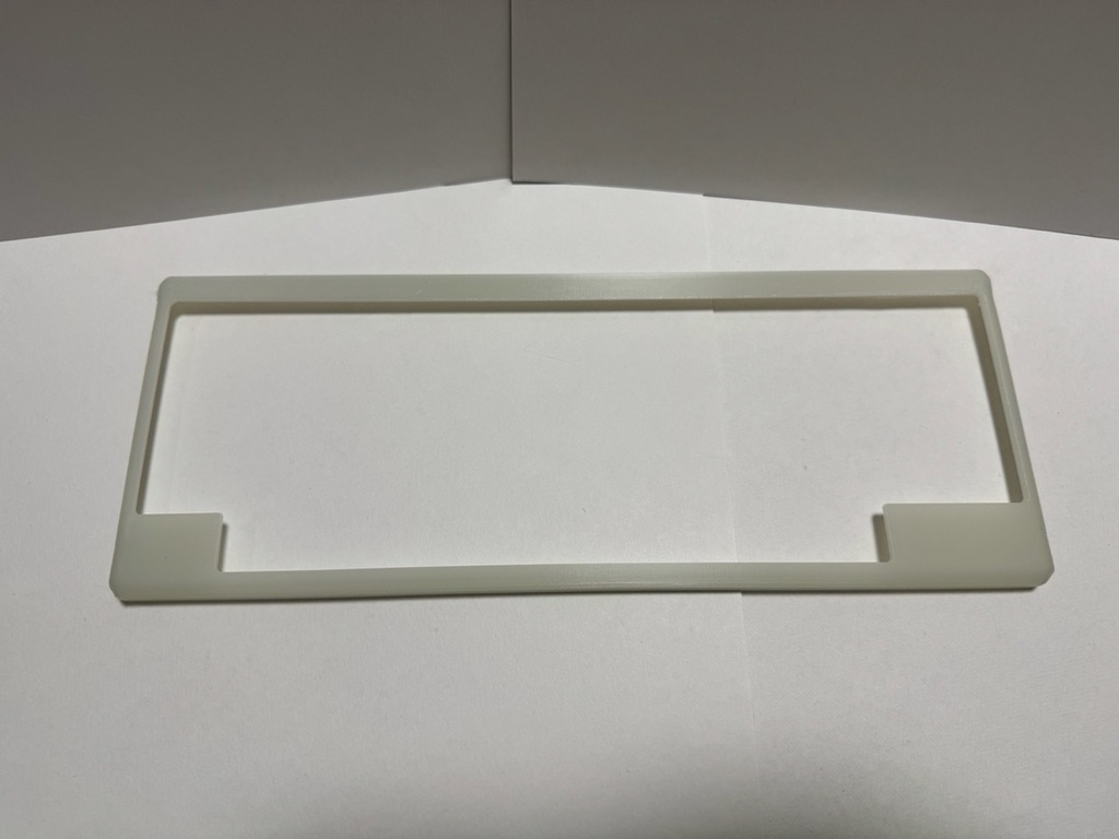 (英語配列)HHKB Professional用 フェイスプレート 化粧カバー 外枠