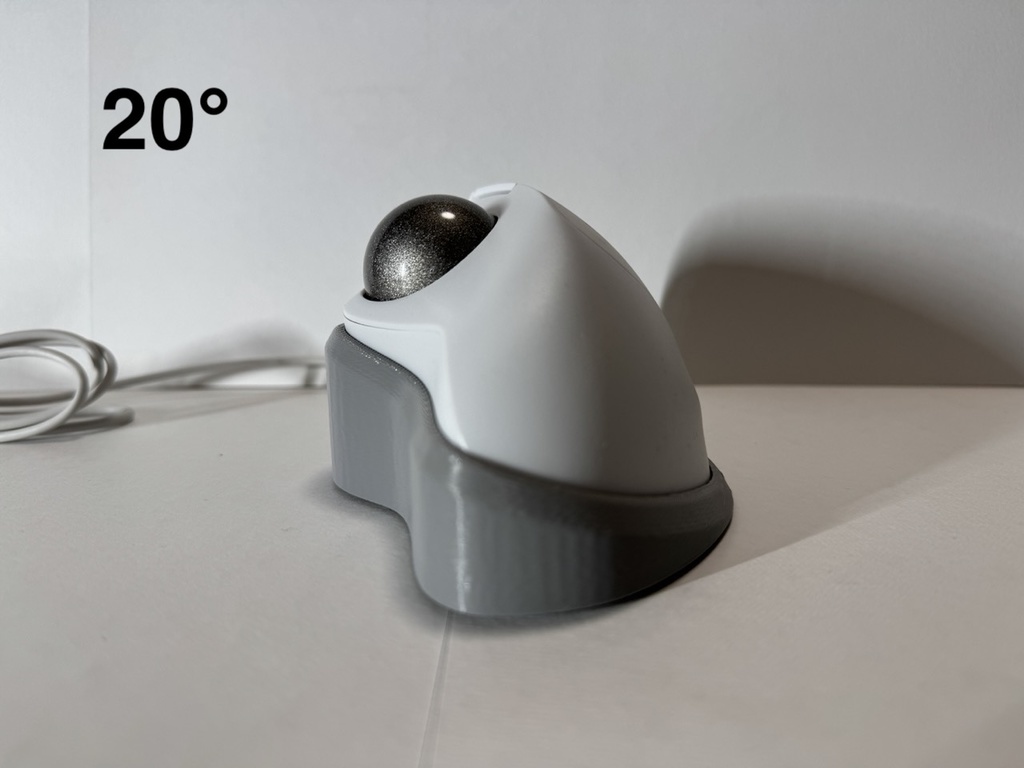 ELECOM IST トラックボール傾斜スタンド 20~50°角度固定タイプ