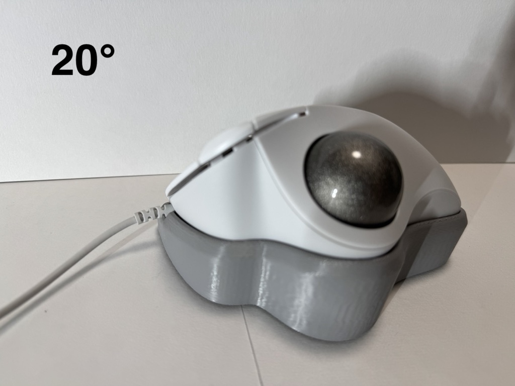 ELECOM IST トラックボール傾斜スタンド 20~50°角度固定タイプ