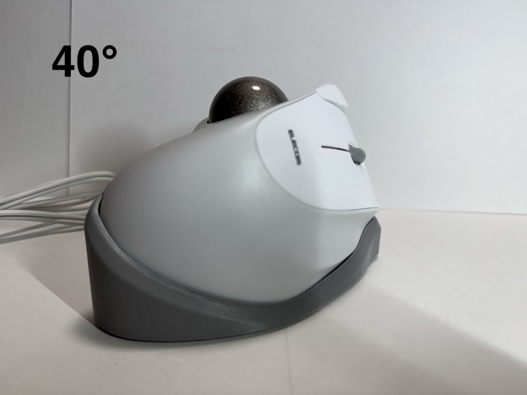 ELECOM IST トラックボール傾斜スタンド 20~50°角度固定タイプ