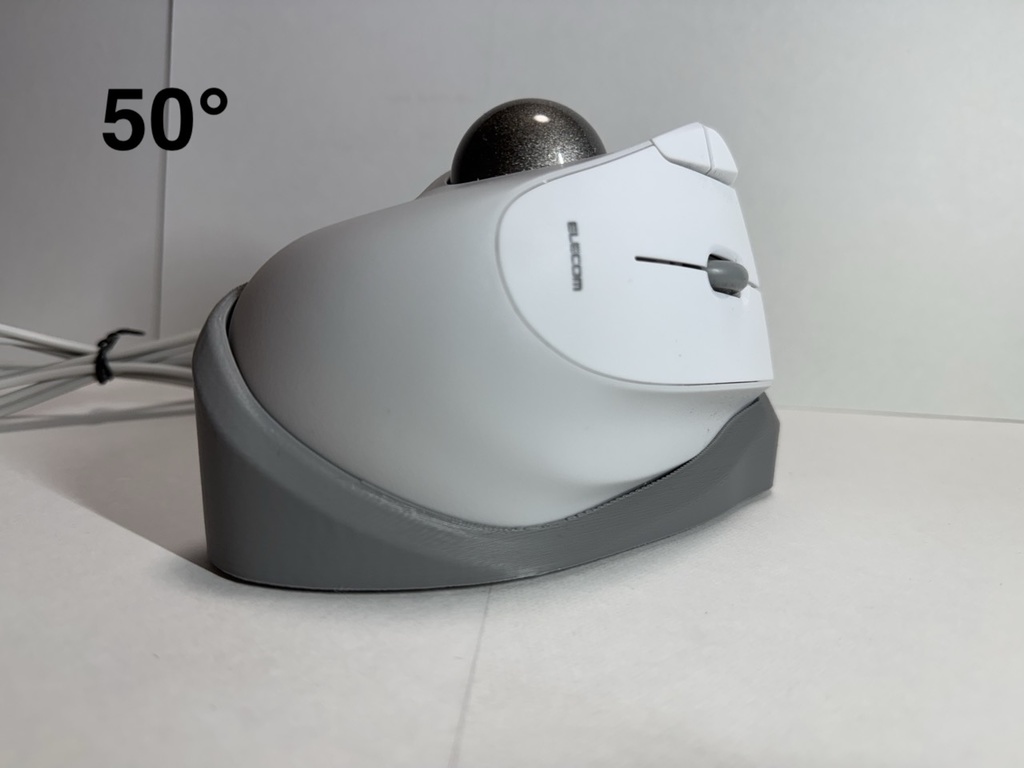 ELECOM IST トラックボール傾斜スタンド 20~50°角度固定タイプ