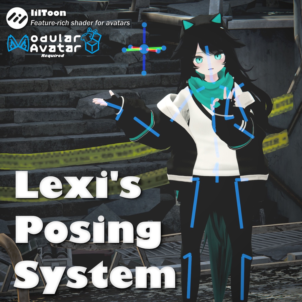 [VRChat] Lexi's Posing System for VRChat Avatars