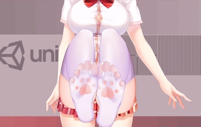 足で操作する動的VTSアドオンライブVUPバーチャル配信者