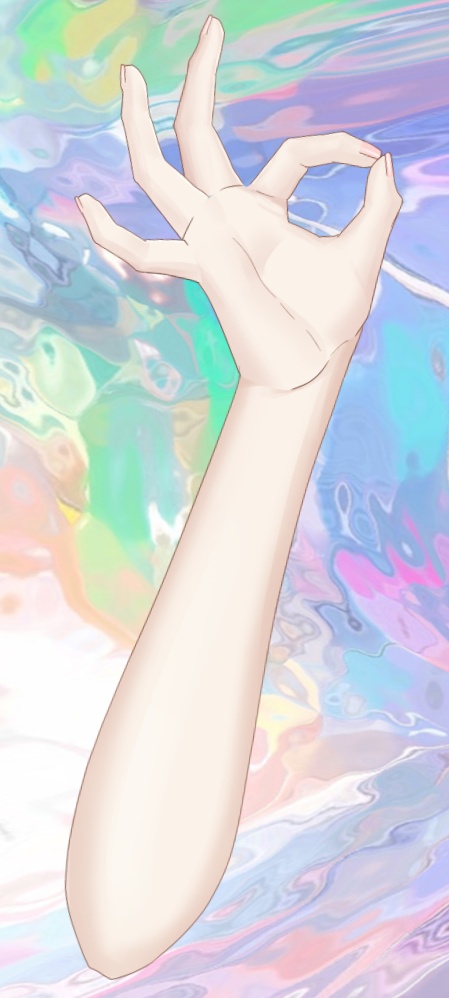 男性 OKダイナミックジェスチャーアドオン /Live2D /Stream /Material /Streaming Assets