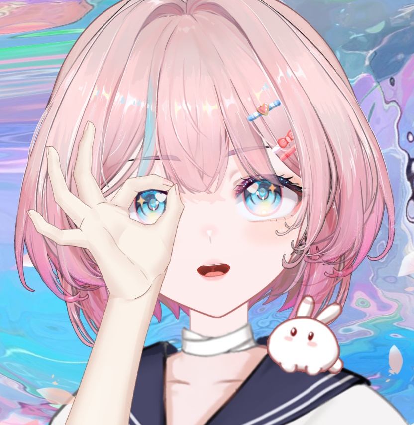 男性 OKダイナミックジェスチャーアドオン /Live2D /Stream /Material /Streaming Assets