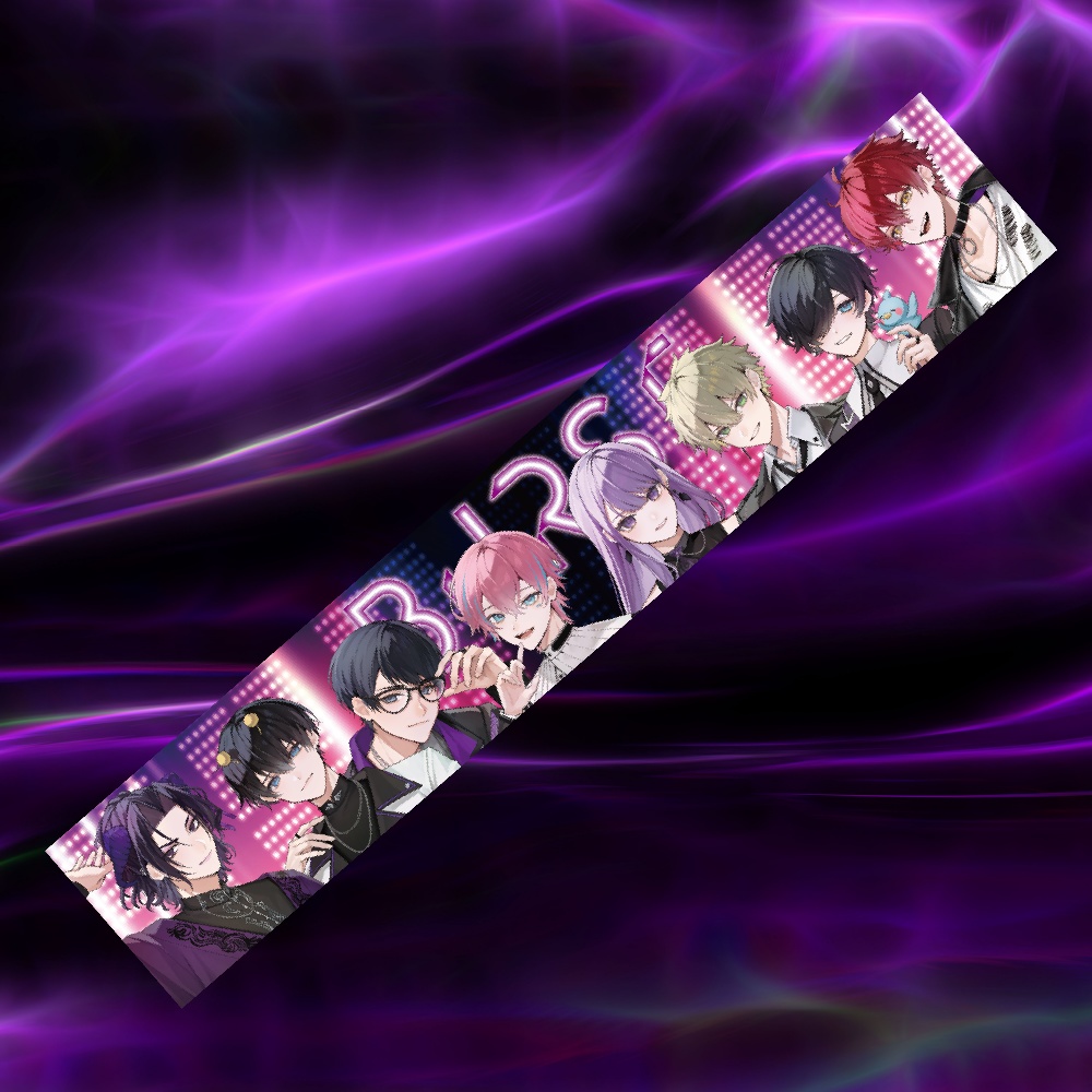 "BURST5" Muffler Towel