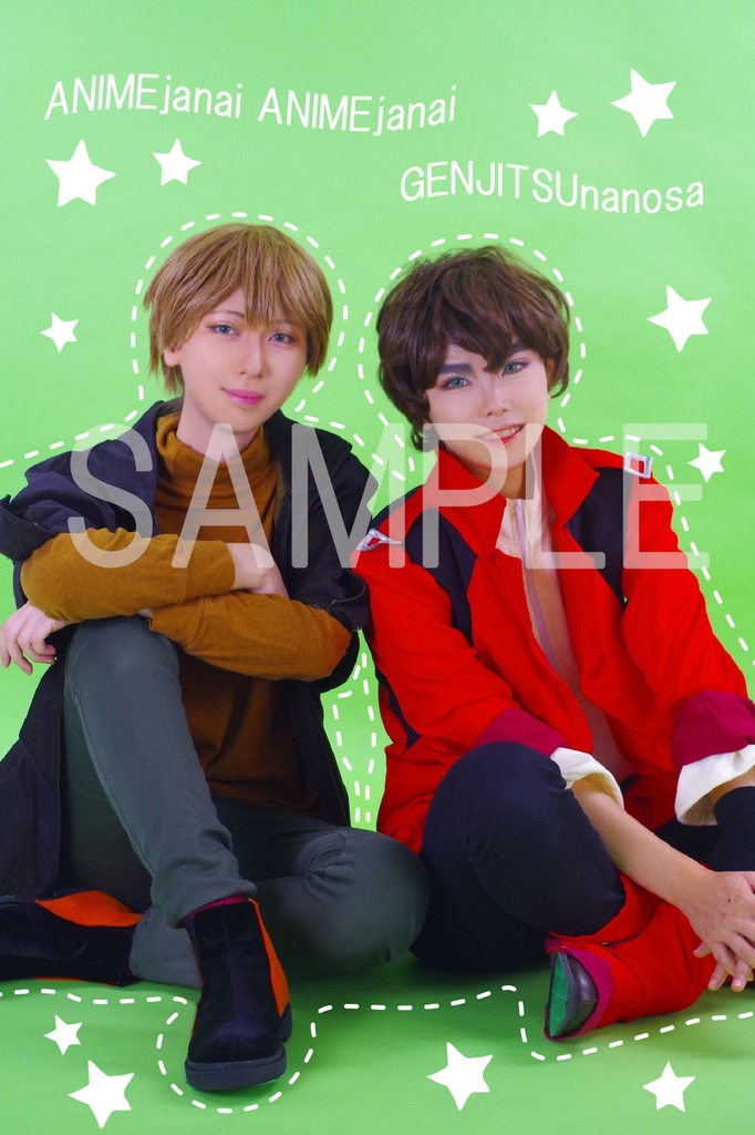 【コスプレ】ジュドー＆イーノ【ブロマイド3点セット】