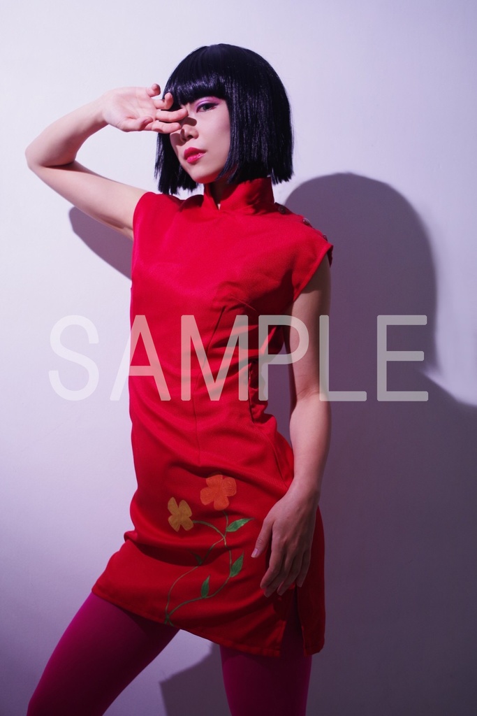 【コスプレ】女装ジュドー&イーノ②【ブロマイド3点セット】