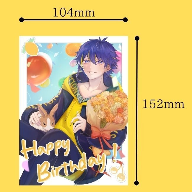 アクリルパネル　2024 櫻井士朗　誕生日グッズ