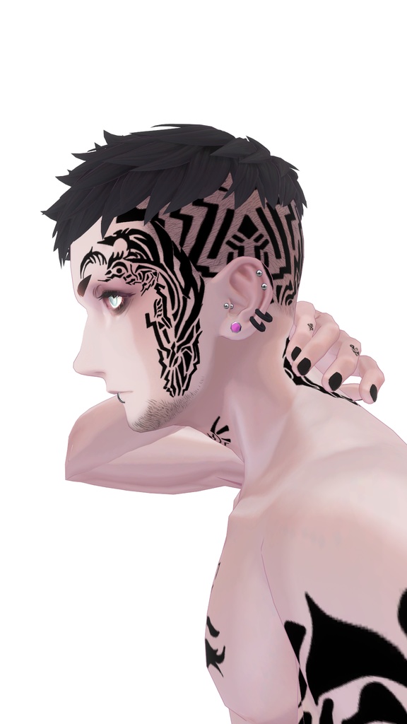 zev用タトゥーテクスチャ