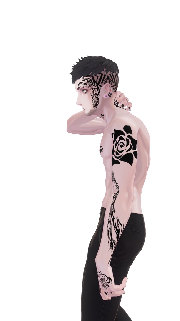 zev用タトゥーテクスチャ