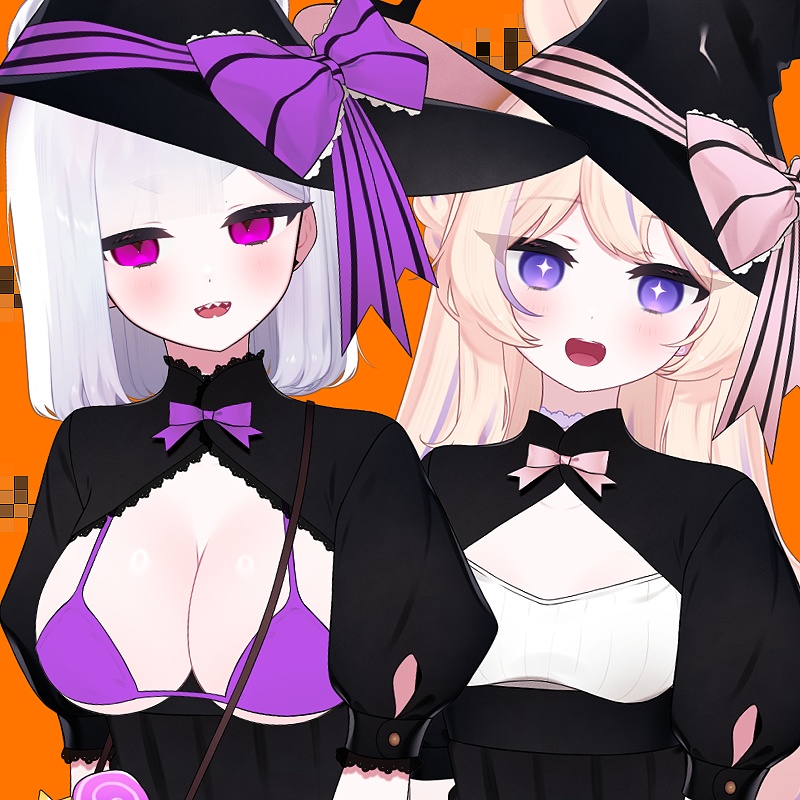 ハロウィン Witch Costume 【Live2dアセット】