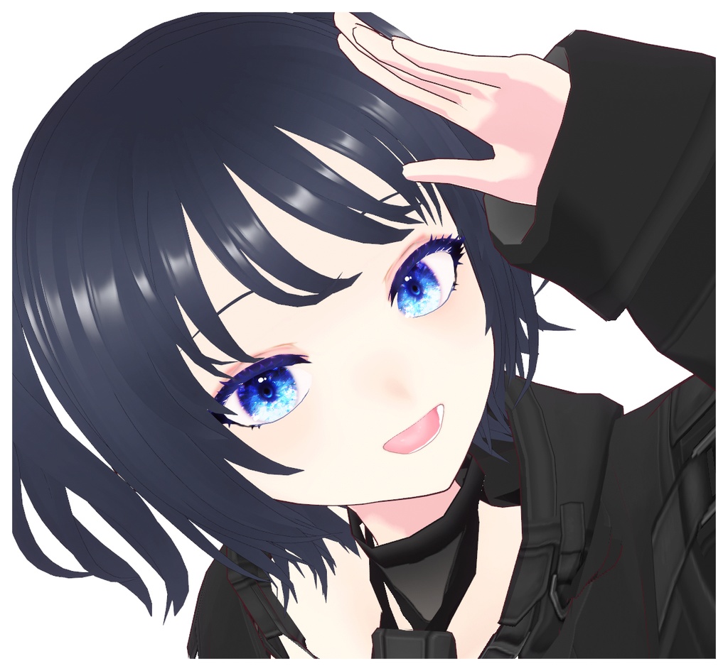 【VRoid】宝石瞳テクスチャセット【9color】/ jewel eyes texture