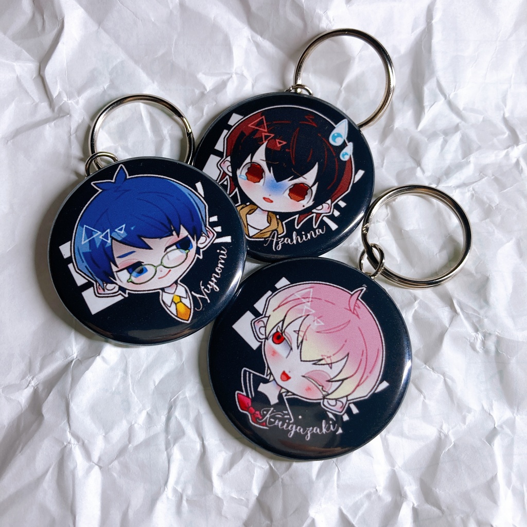 【キミツキギミ】缶バッジセット（3個/6個）
