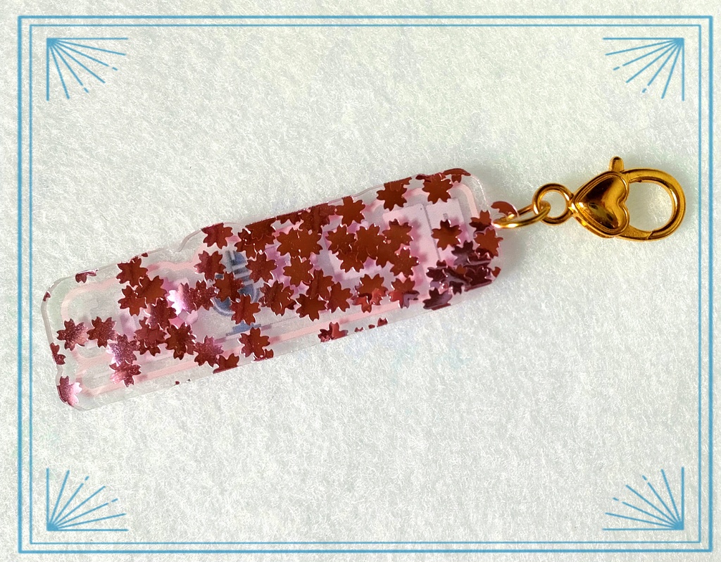 明日野まい💮ロゴアクリルキーホルダー