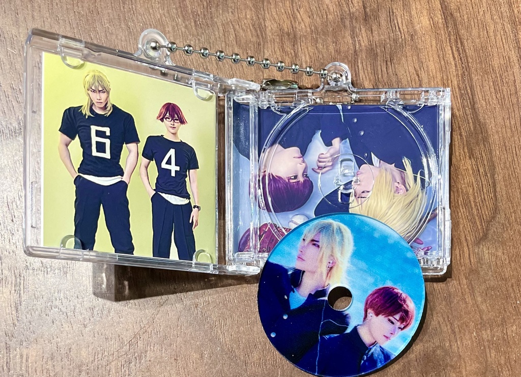 二遊間ミニCDキーホルダー