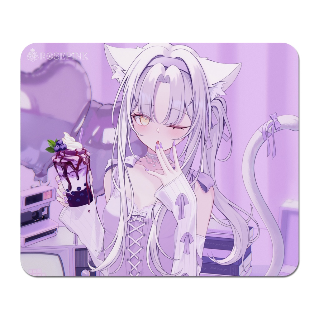 『Lavender Aesthetic』ロア - マウスパッド
