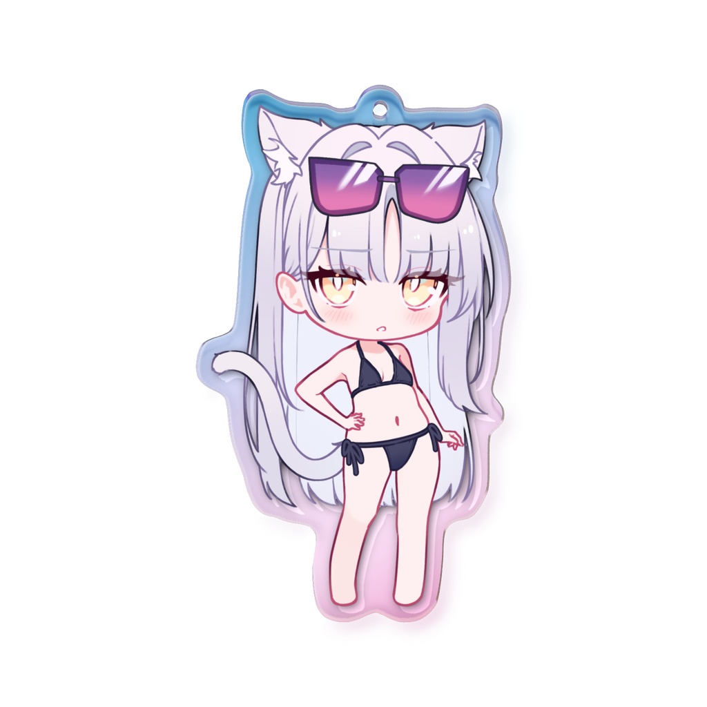 SD水着ロア - オーロラアクリルキーホルダー