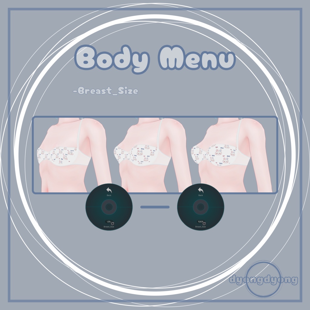 【オリジナル3Dモデル】 Nivy - ニビ for VRChat