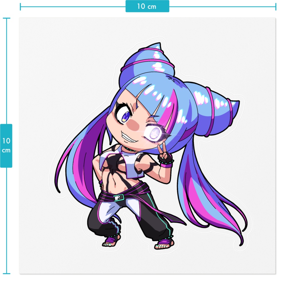 とら🕷ステッカー