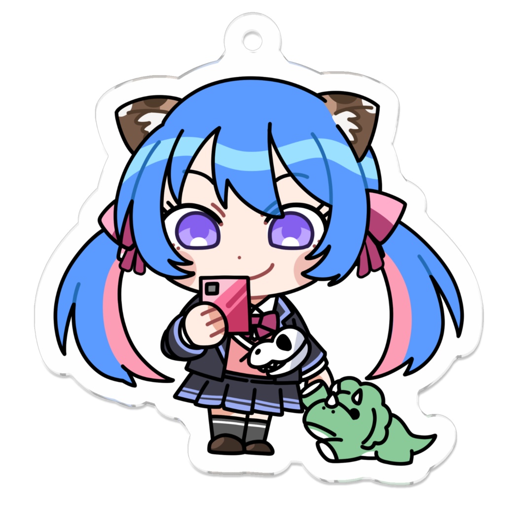 【甘神ここ - 5th Anniversary 】アクリルキーホルダー2