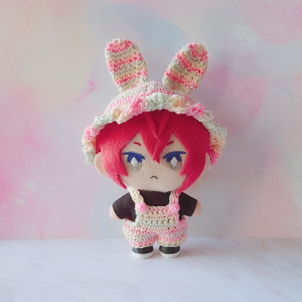 うさ耳♡帽子&サロペットセット