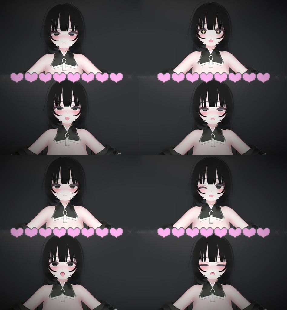 萌 Moe Face Animation 10 種類