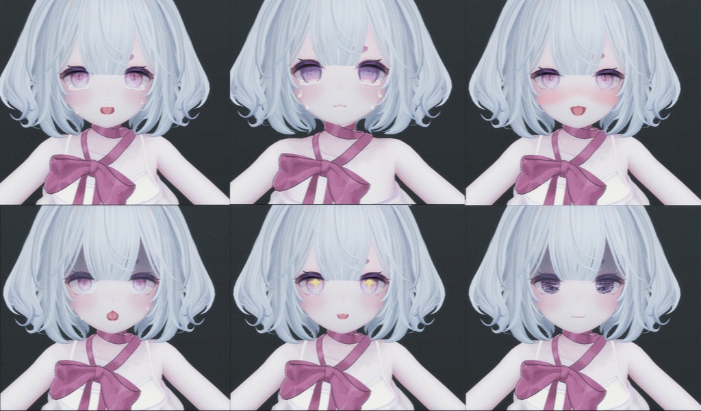 【Soraha専用】Makeup and 18 face animations